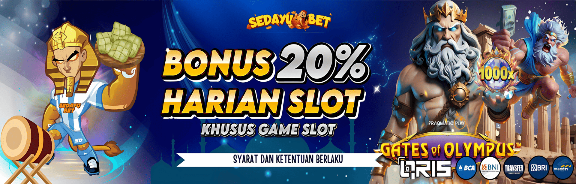 BONUS DEPO 20% SLOT