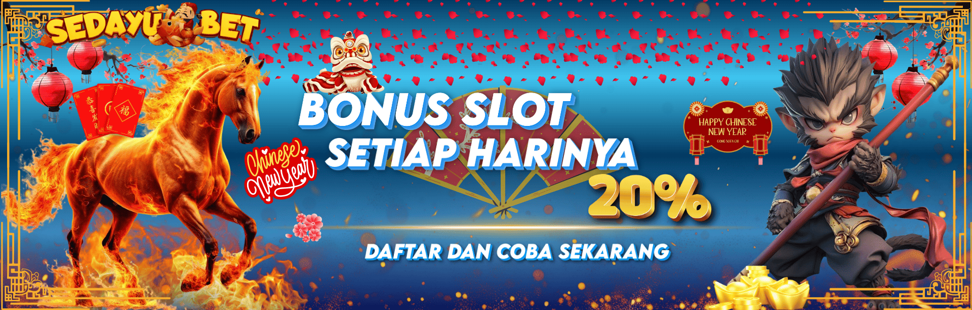 BONUS DEPO 20% SLOT