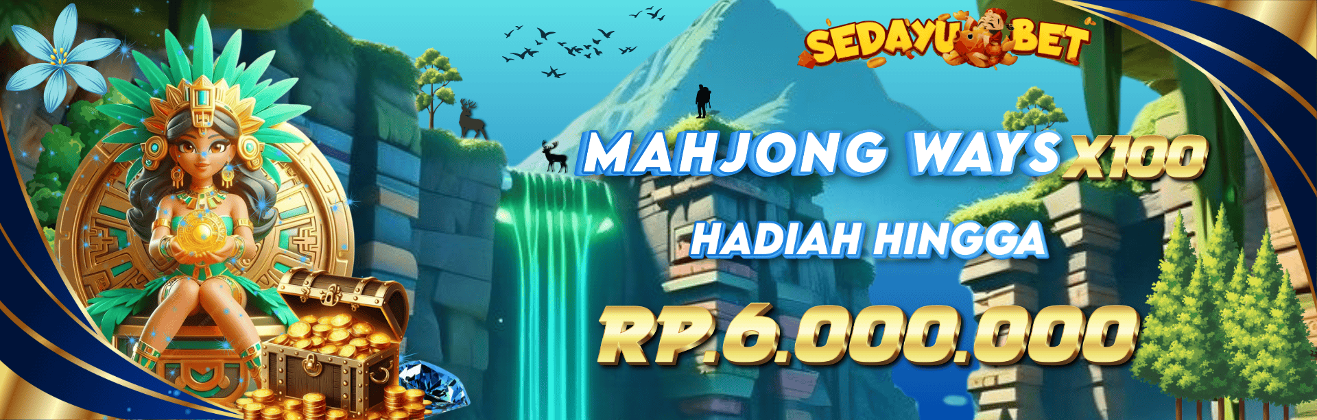 SCATTER X100 BISA DAPAT BONUS!!!