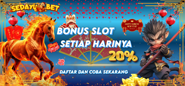 BONUS DEPO 20% SLOT