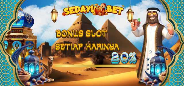 BONUS DEPO 20% SLOT