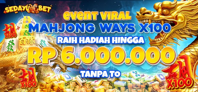 SCATTER X100 BISA DAPAT BONUS!!!