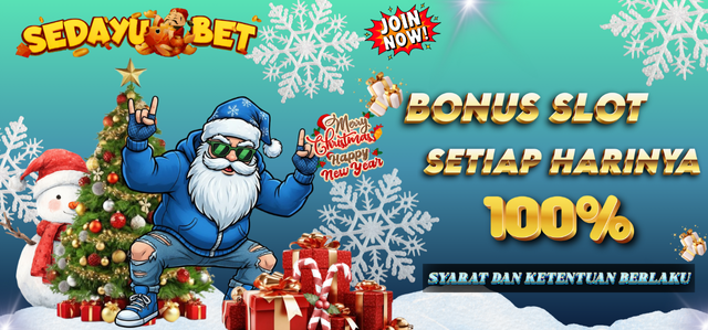 BONUS NEW MEMBER 100% SLOT	