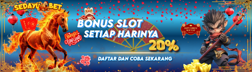 BONUS HARIAN 20%