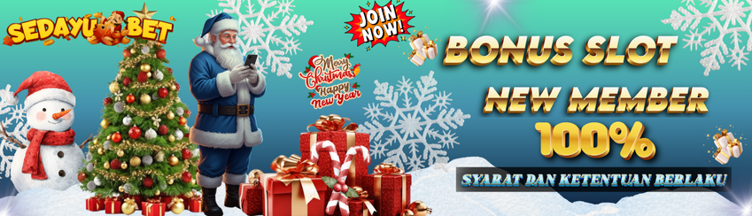 BONUS NEW MEMBER 100% SLOT