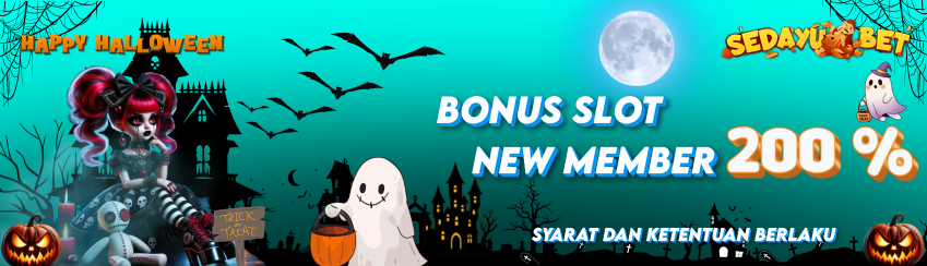 BONUS NEW MEMBER SLOT 200%