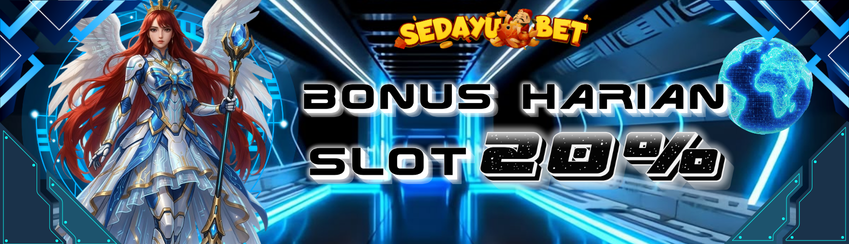 BONUS HARIAN 20%