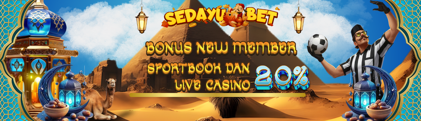 WELCOME BONUS NEW MEMBER 20% (LIVE CASINO & SPORTBOOK)
