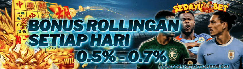 SPECIAL BONUS ROLLINGAN HARIAN MERIAH!