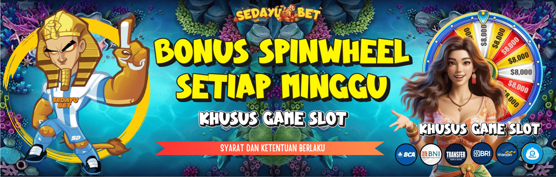 EVENT LUCKY SPINWHEEL TERBESAR !!!