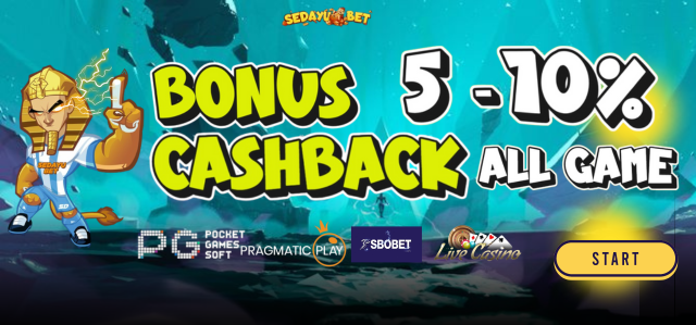 BONUS CASHBACK MINGGUAN UP TO 5%